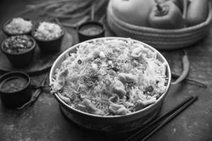 Burnt Garlic Non-veg Fried Rice