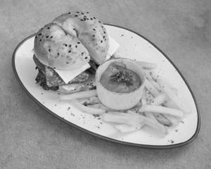 Paneer Tikka Bagel