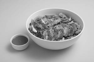 Tandoori Grilled Chicken Tikka Salad & Mint Dressing