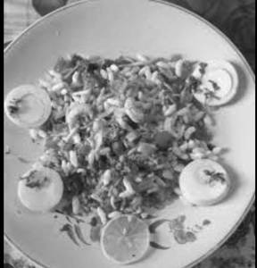 Egg Bhel 