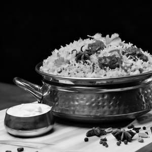 Mutton Small Budget Biryani(1 pc)