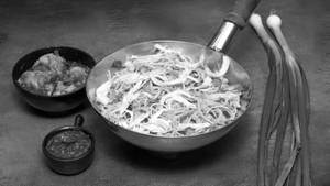 Chicken Manchurian Noodles Bowl