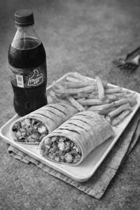 A. Fish Wrap + Fries + Soft Drink
