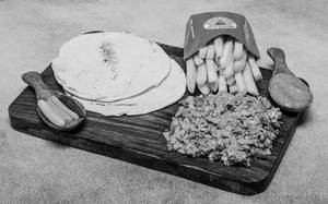 New Spicy Chicken Shawarma Plate With Fries