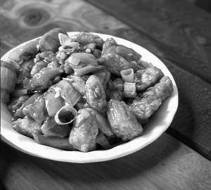Baby corn chilli