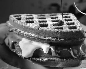 Triple Chocolate Waffle