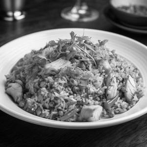 Chicken triple fried rice a