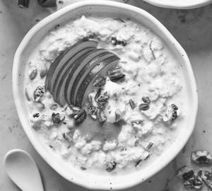 Muesli Dry Fruit Bowl With Apple Slices