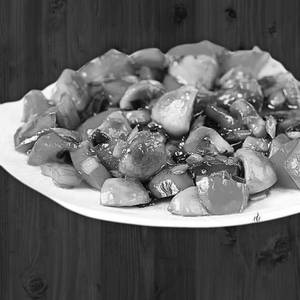 Mushroom Chilli Fry