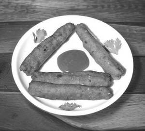 6 veg seek kebab