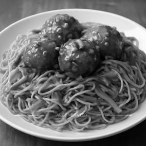 Veg Manchurian Noodles