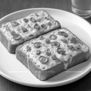 Open Cheese Chilly Toast