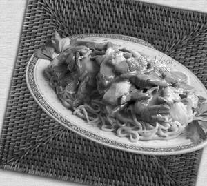 Chicken noodles