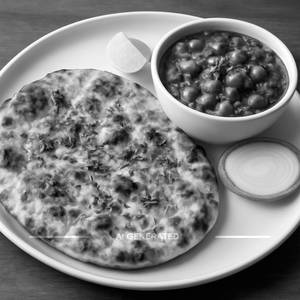 Amritsari Kulcha With Chole