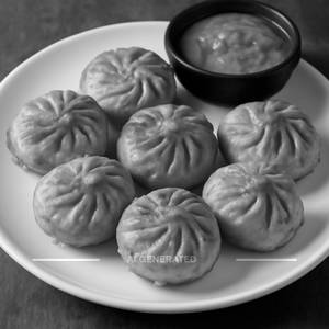 Paneer pan fried momos