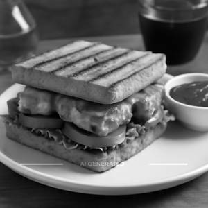 Peri Peri Paneer Sandwich