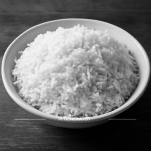 Plain rice