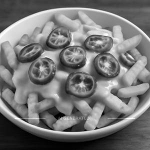 Jalapeno and cheese fries