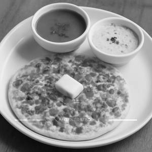 Uttapam Butter Tomato Onion