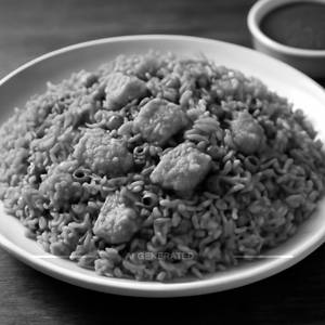 Chilli Garlic Chicken Rice