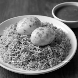 Egg Biryani With Gravy