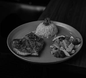 Herb garlic steak