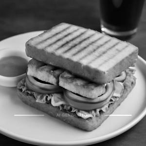 Peri Peri Paneer Sandwich (4 Pieces)