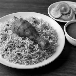 2 Chicken Biryani [Half] With Biryani Gravy And Salad