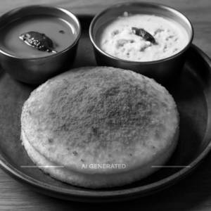Ghee Podi thatte Idli