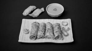 Soya Chaap Afghani Roll