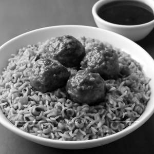Veg Manchurian Fried Rice