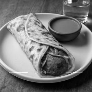 Mutton Seekh Kabab Roll