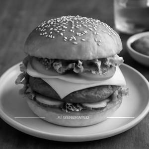 Classic Veg Cheese Burger