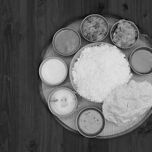 South indian thali