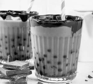 Chocolate Boba Tea