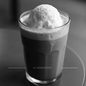 Cold Coffee With Ice Cream