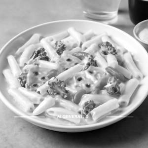 Penne Alfredo Veg Pasta