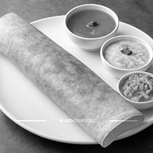 Paper Onion Masala Dosa