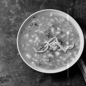 Shreded Chicken Mushroom Soup
