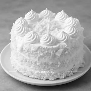 White Forest Cake