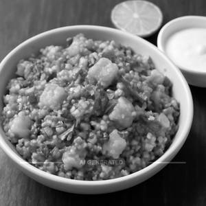 Masala Sabudana Khichadi ( Not For Upwas )