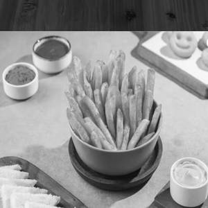 Peri Peri Fries Serve With Dip