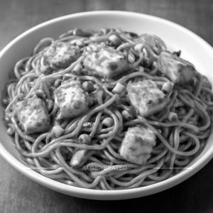 Paneer Garlic Noodles