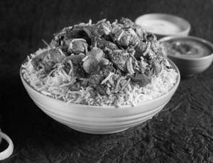 Mini Mushroom Biryani