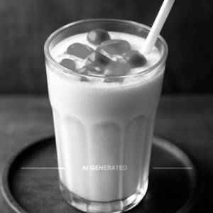 Rose With Vanilla Milk Shake