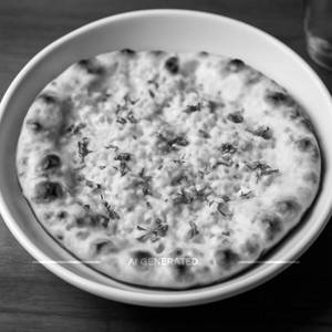 Plain garlic naan