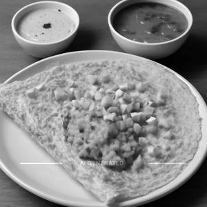 Onion Rawa Masala Dosa