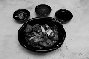 Chilli Mushroom Dry