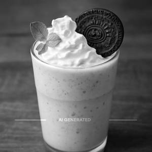 Oreo mint shake