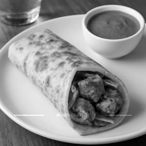 Achari Tikka Roll